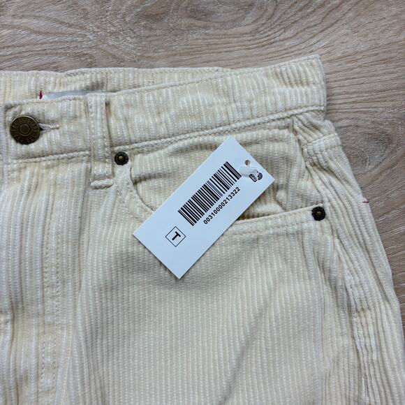 NWT‎ BDG Urban Outfitters Corduroy High & Wide Pants Women’s 29 Color Cream - Picture 3 of 9
